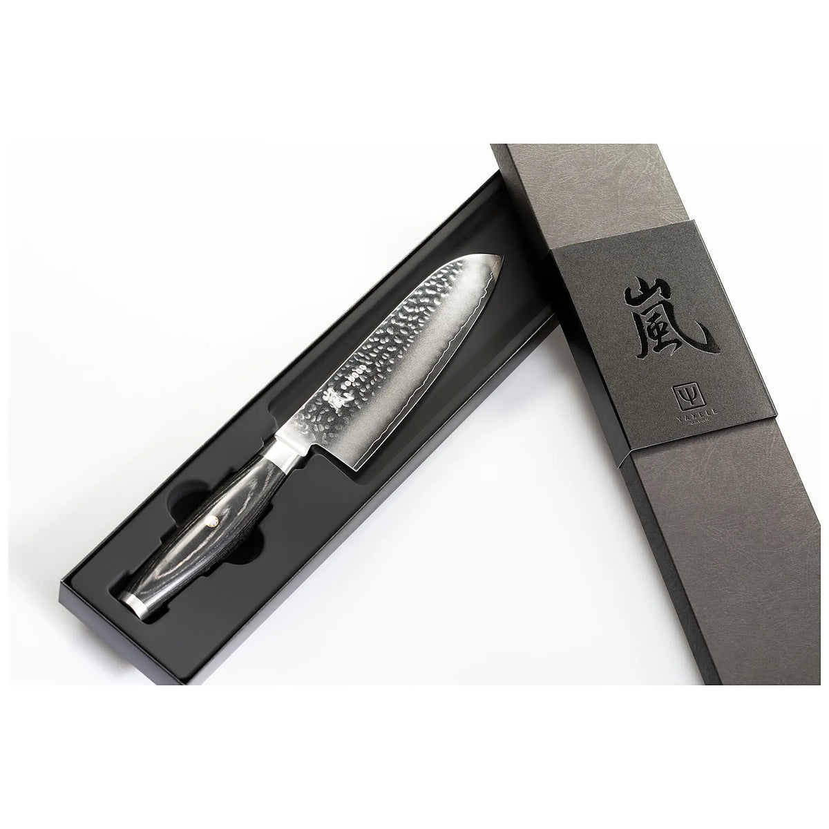Yaxell Japoński nóż kuchenny Santoku 16,5 cm Ketu - widok 3