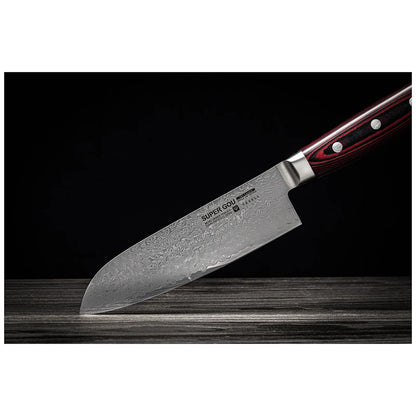 Yaxell Japoński nóż kuchenny Santoku 16,5 cm Super Gou - widok 9
