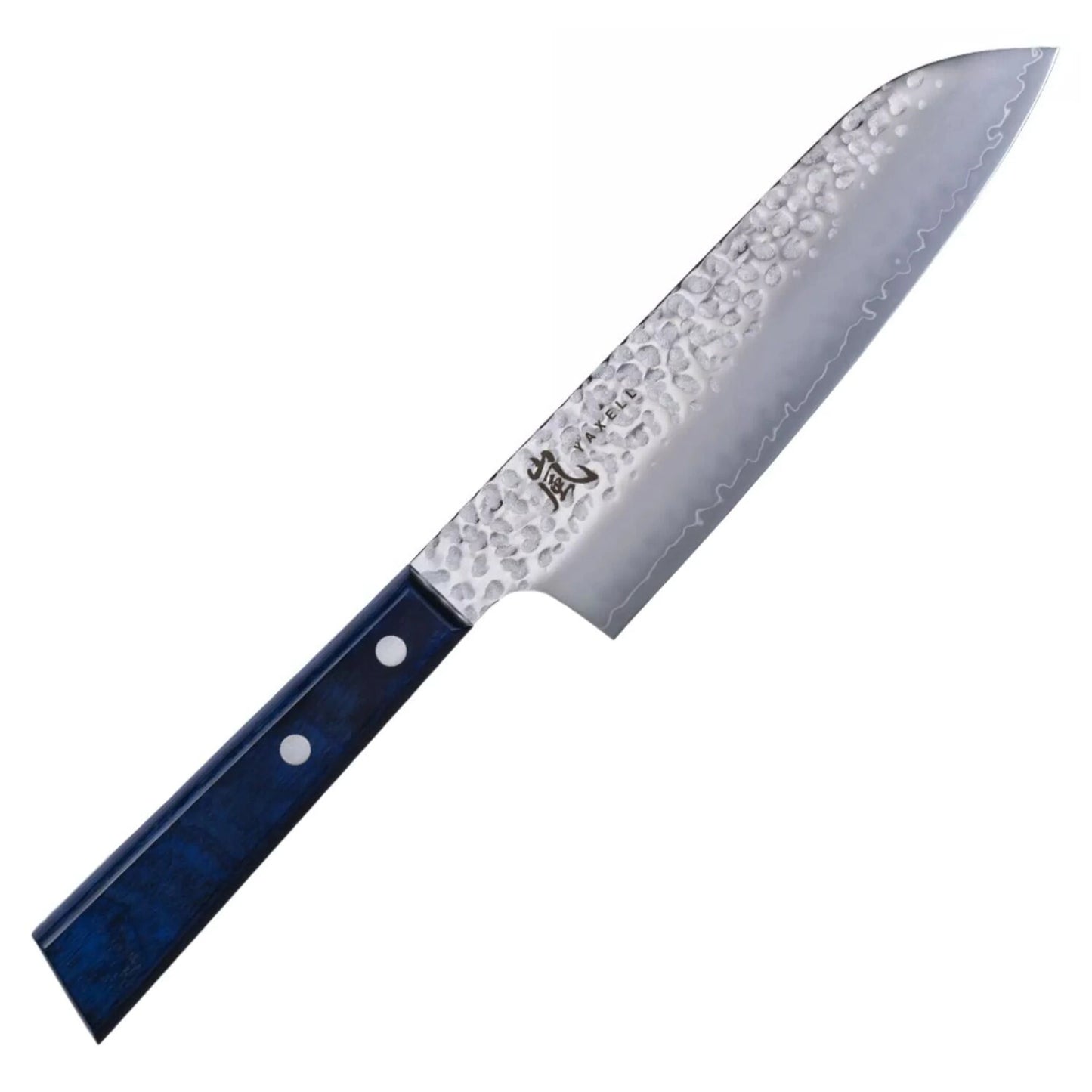 japoński nóż kuchenny santoku 16.5 cm Blue Breeze widok 3