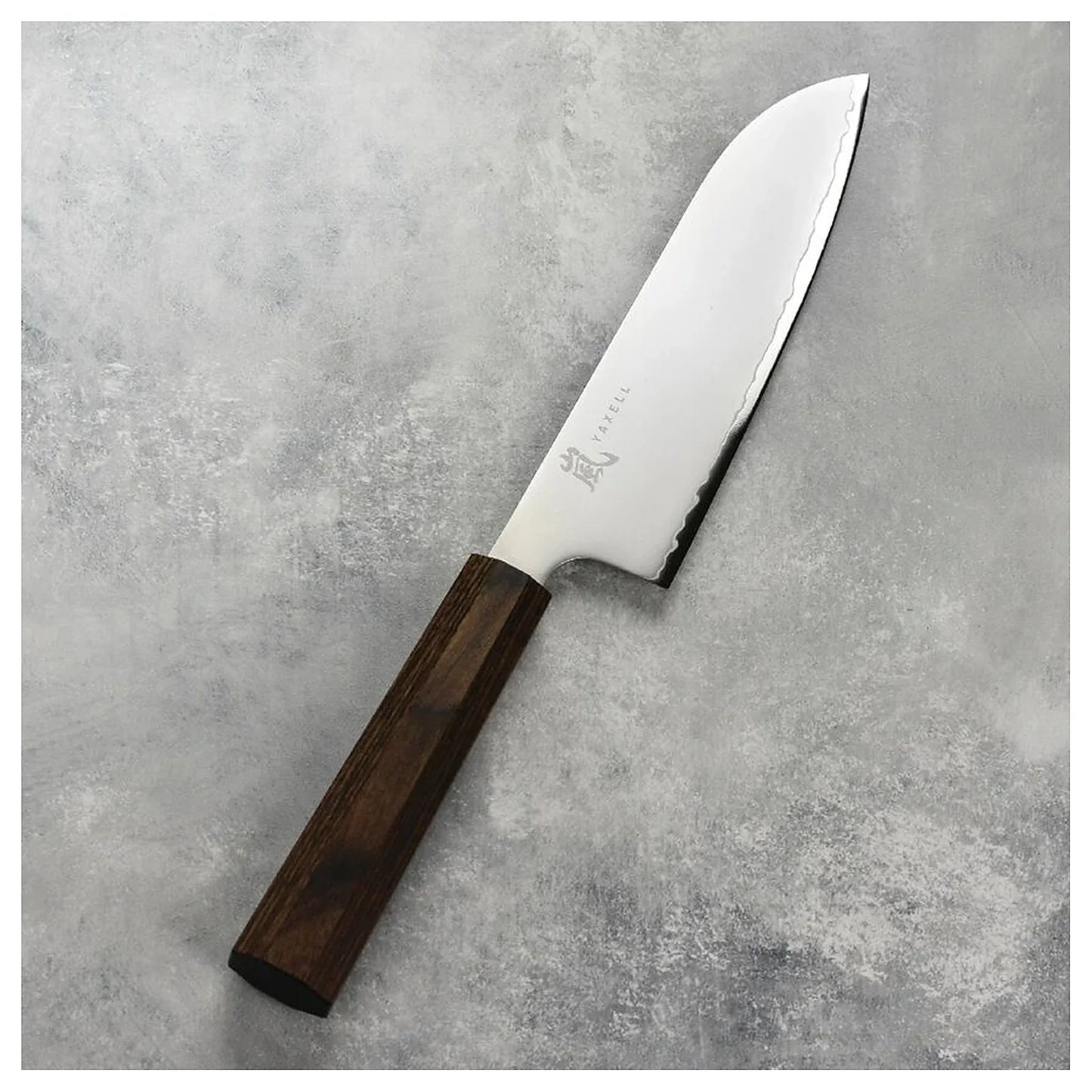 japoński nóż kuchenny santoku 16.5 cm Hana widok 5