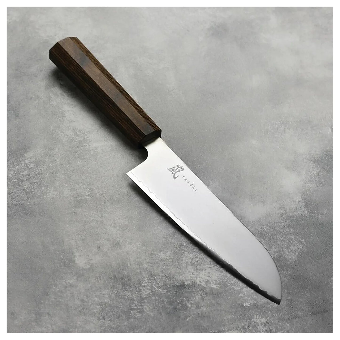 japoński nóż kuchenny santoku 16.5 cm Hana widok 3