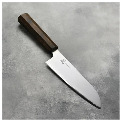 japoński nóż kuchenny santoku 16.5 cm Hana widok 3