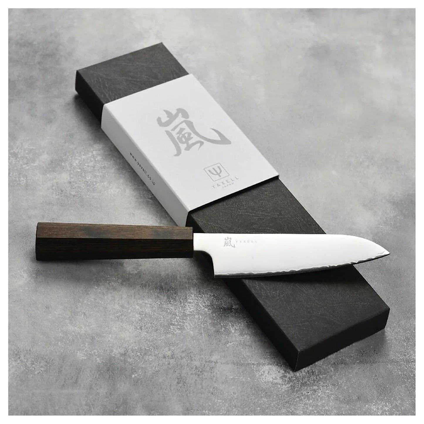 japoński nóż kuchenny santoku mały 12.5 cm Hana widok 4