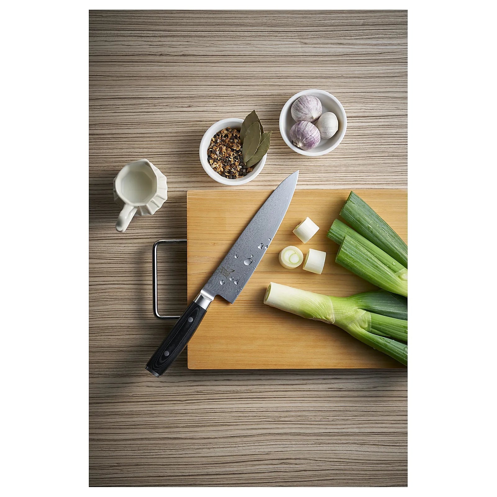 japoński nóż kuchenny santoku 16.5 cm Ran widok 12
