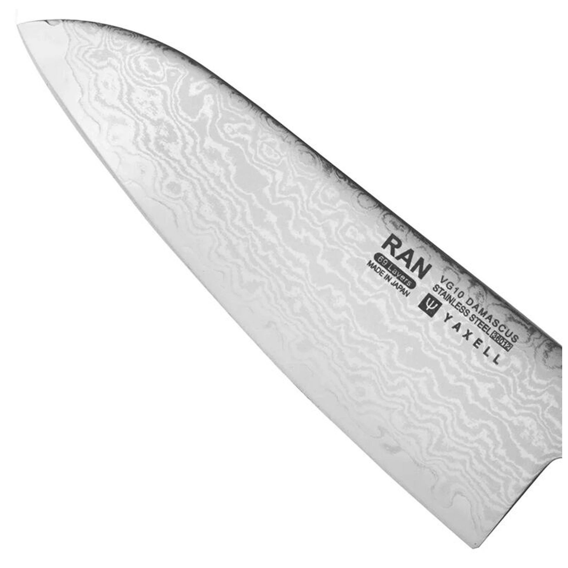 japoński nóż kuchenny santoku mały 12.5 cm Ran widok 4