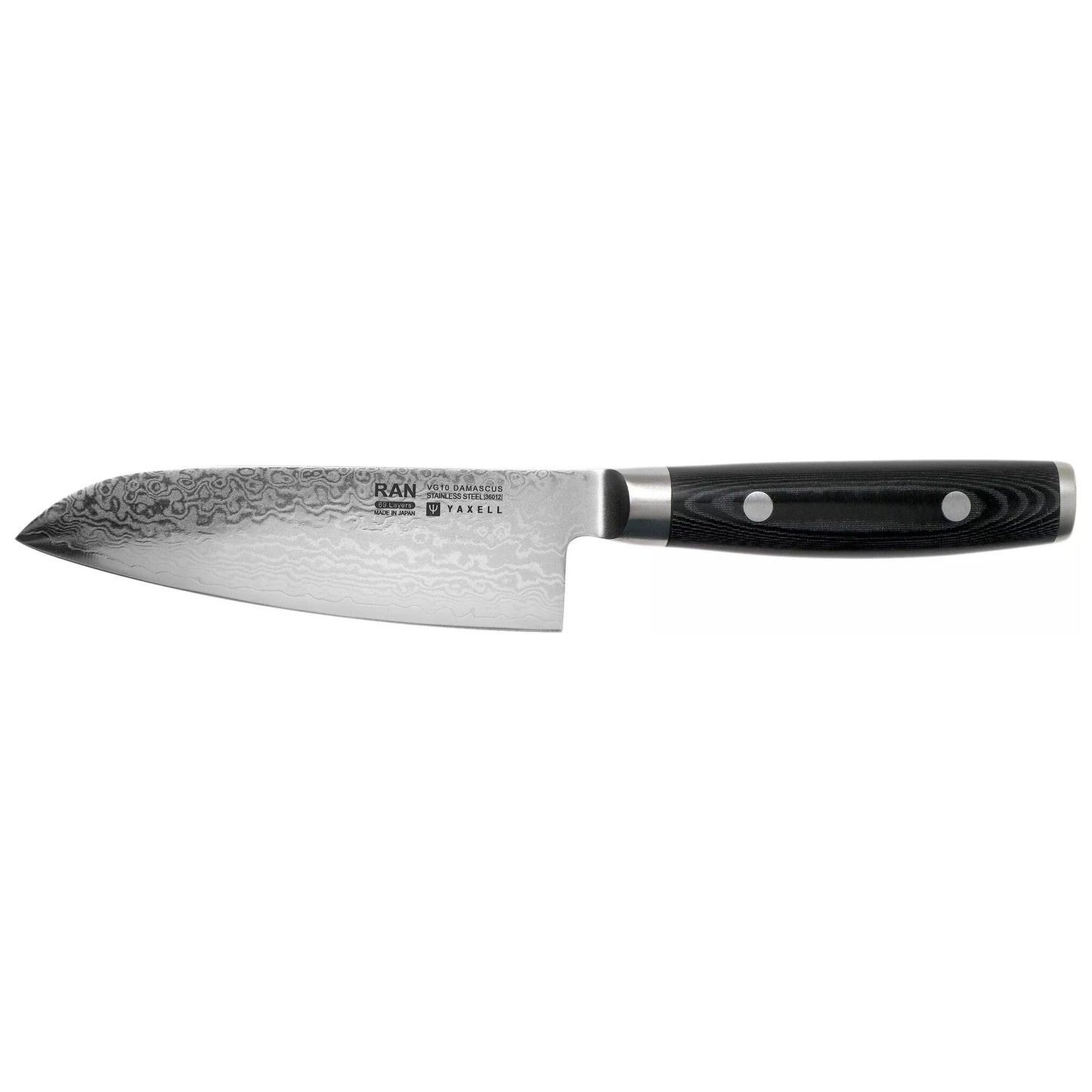 japoński nóż kuchenny santoku mały 12.5 cm Ran widok 8