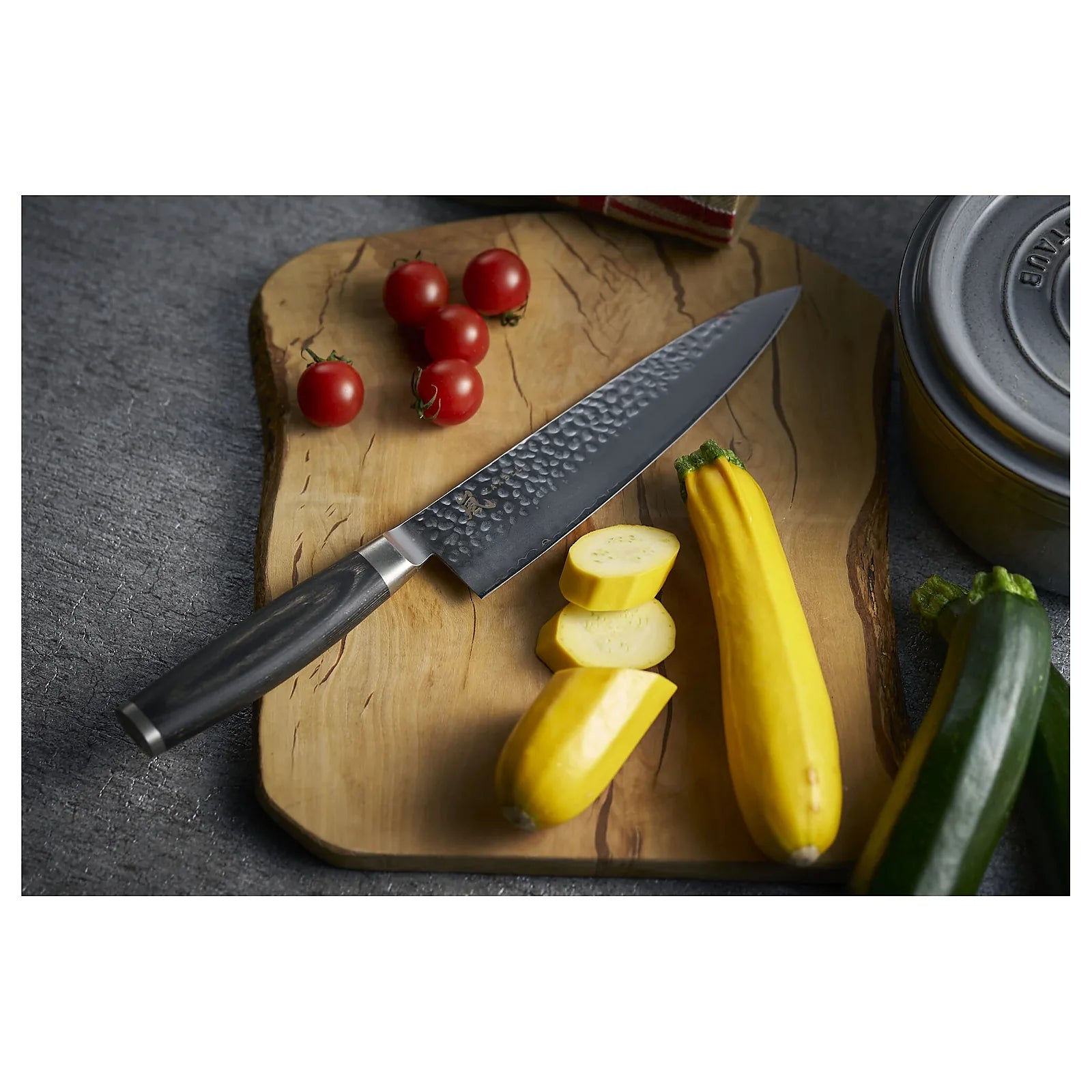 japoński nóż kuchenny santoku 16.5 cm Taishi widok 15