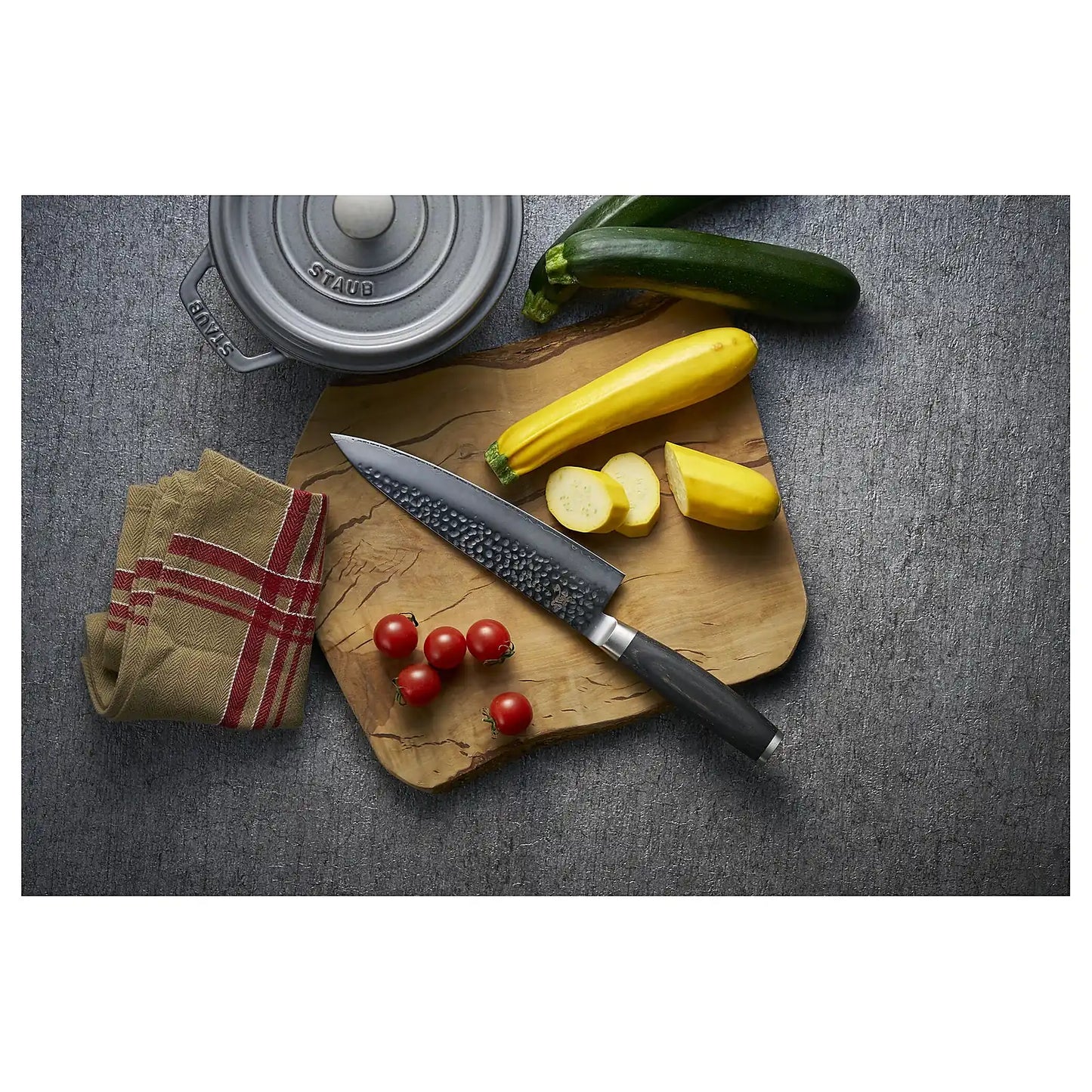 japoński nóż kuchenny santoku 16.5 cm Taishi widok 14