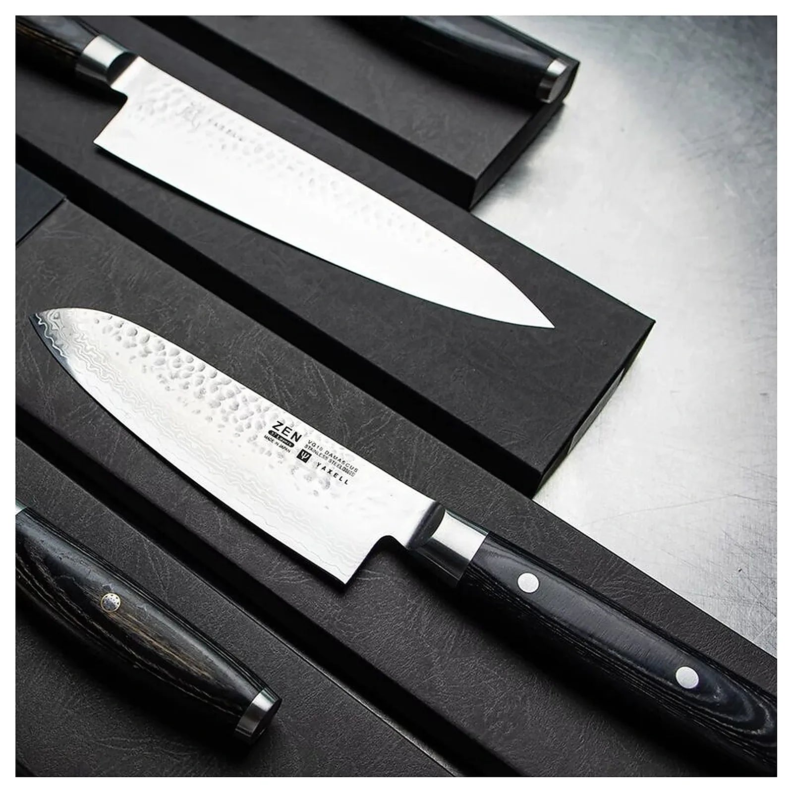 japoński nóż kuchenny santoku 16.5 cm Zen widok 12