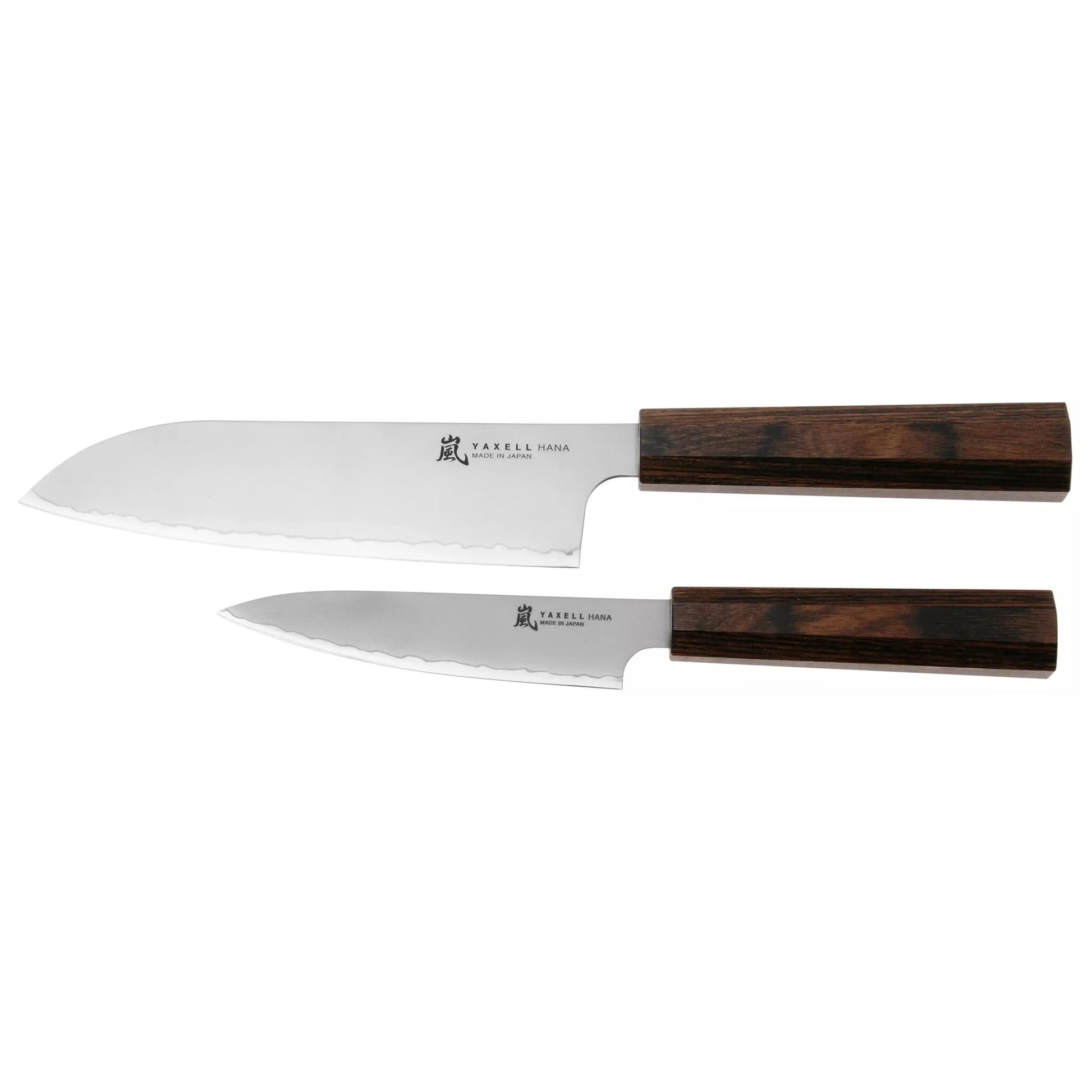 Zestaw 2 japońskich noży kuchennych Hana: santoku, uniwersalny widok 5