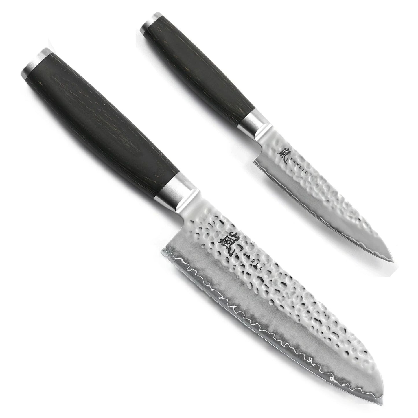 Zestaw 2 japońskich noży kuchennych Taishi: santoku, uniwersalny widok 3