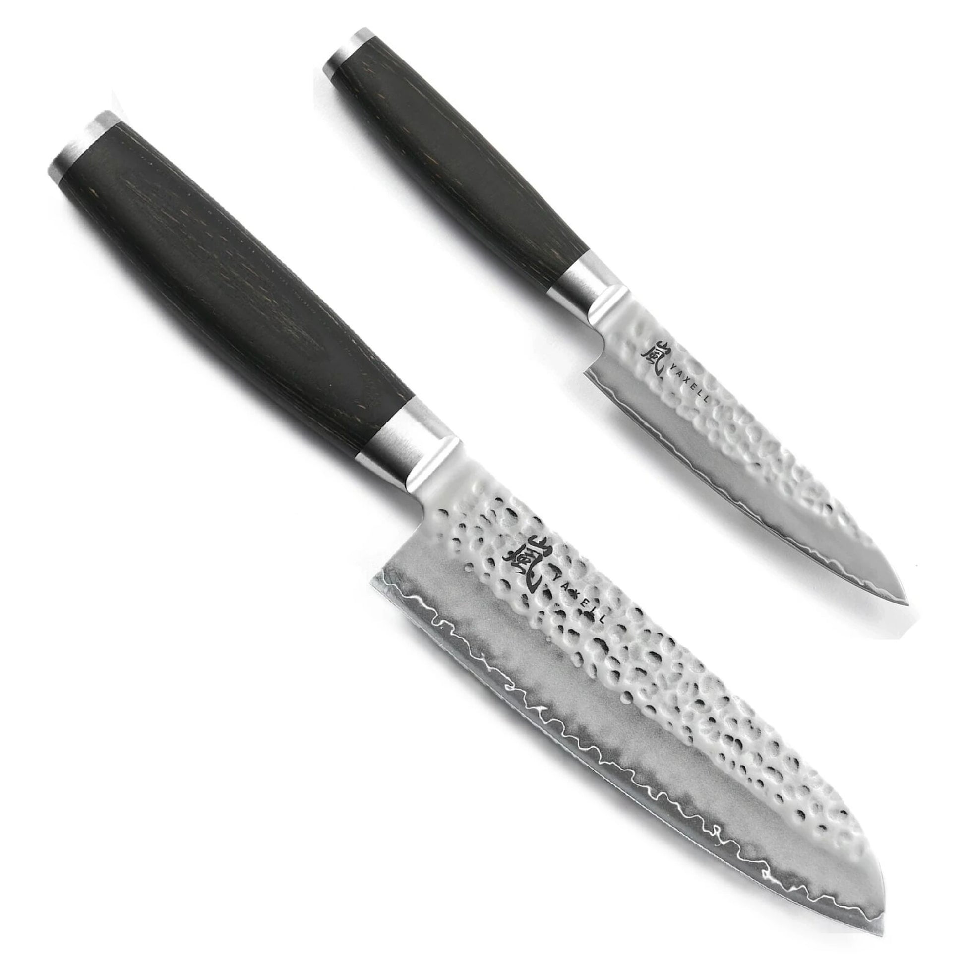 Zestaw 2 japońskich noży kuchennych Taishi: santoku, uniwersalny widok 3
