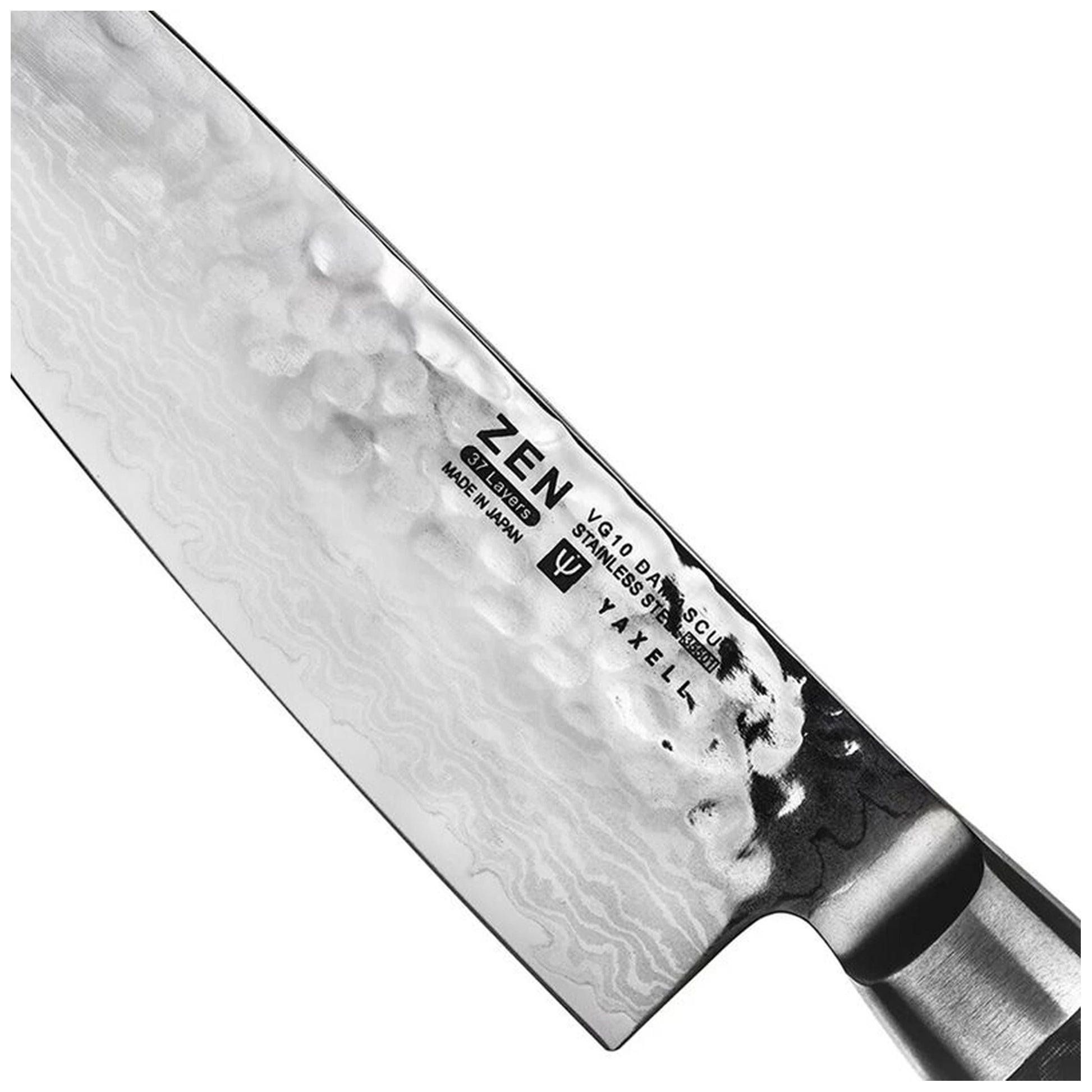 Zestaw 2 japońskich noży kuchennych Zen: santoku, uniwersalny widok 6