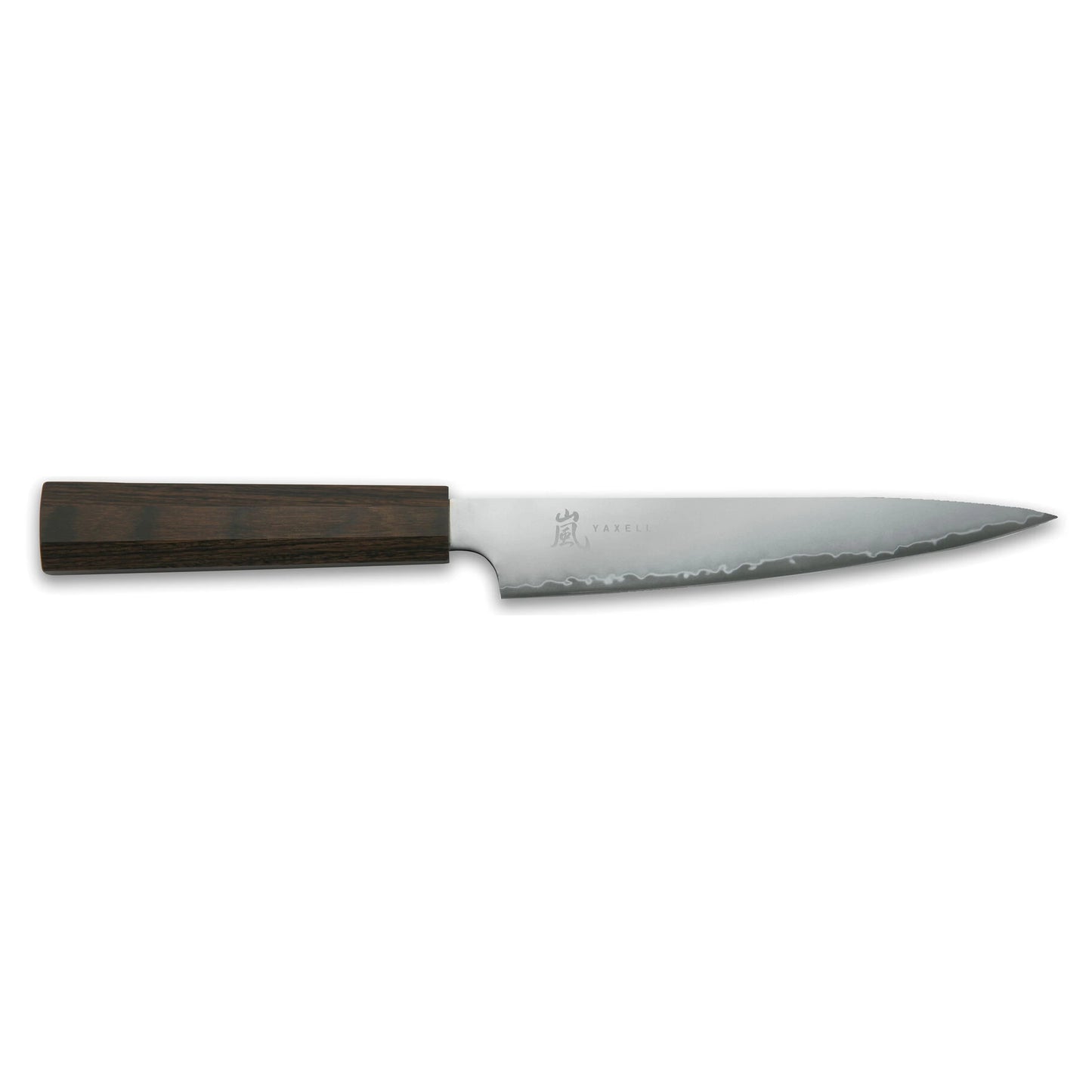 Zestaw 3 japońskich noży kuchennych Hana: szefa kuchni, uniwersalny, santoku mały widok 6